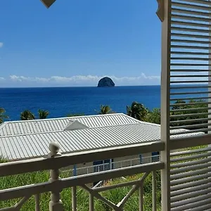 Blue Paradise Face Au Rocher Du Diamant Appartement